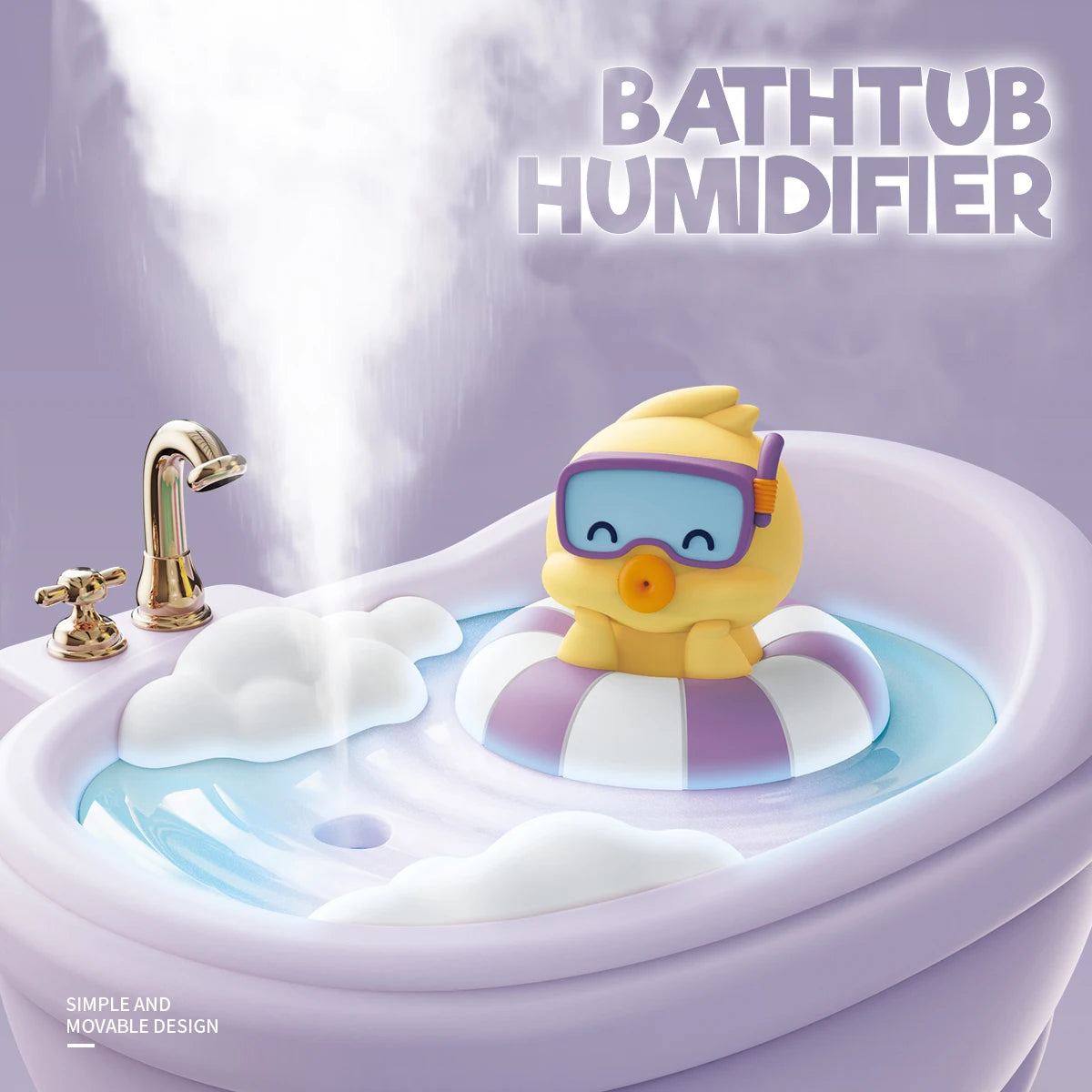 Tub Air Humidifier Silent USB Aromatherapy Diffuser - Smarsty
