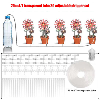 Garden Drip Irrigation Kit for Efficient Plant Watering - Smarsty