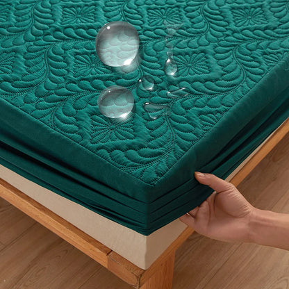 Waterproof Quilted Mattress Protector for Dust Mite Defense - Smarsty