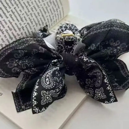 Double Sided Butterfly Hair Clip Strong Grip Summer - Smarsty
