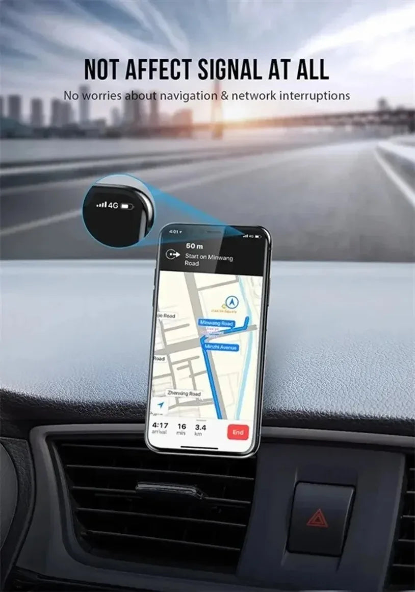360 Degree Rotation Magnetic Car Phone Holder for iPhone - Smarsty
