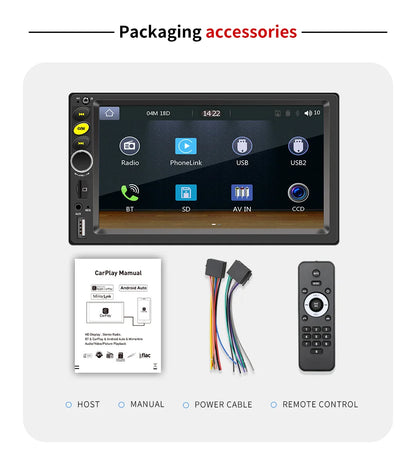 Universal Android 13 Car Stereo Seven Inch GPS Navigation - Smarsty