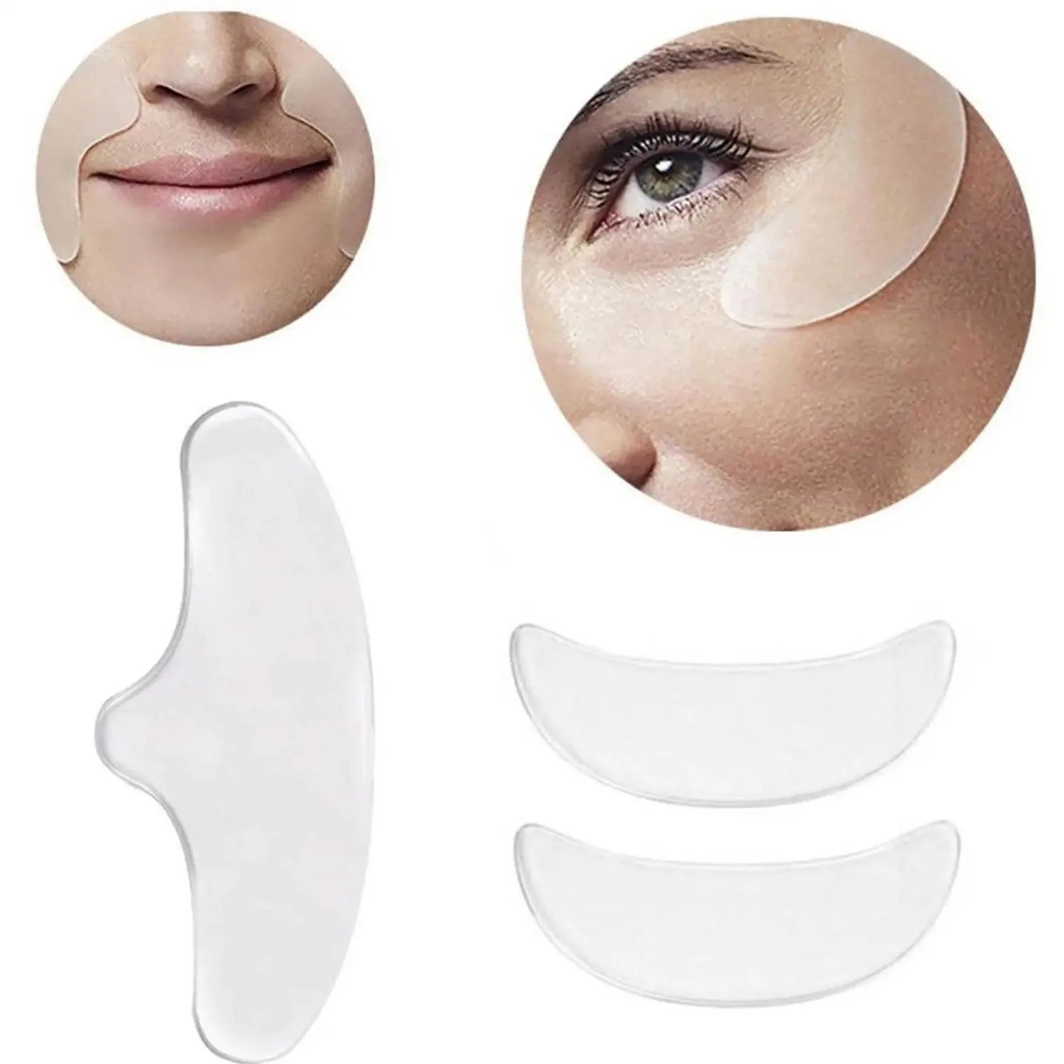 Reusable Silicone Wrinkle Patches for Forehead Treatment - Smarsty