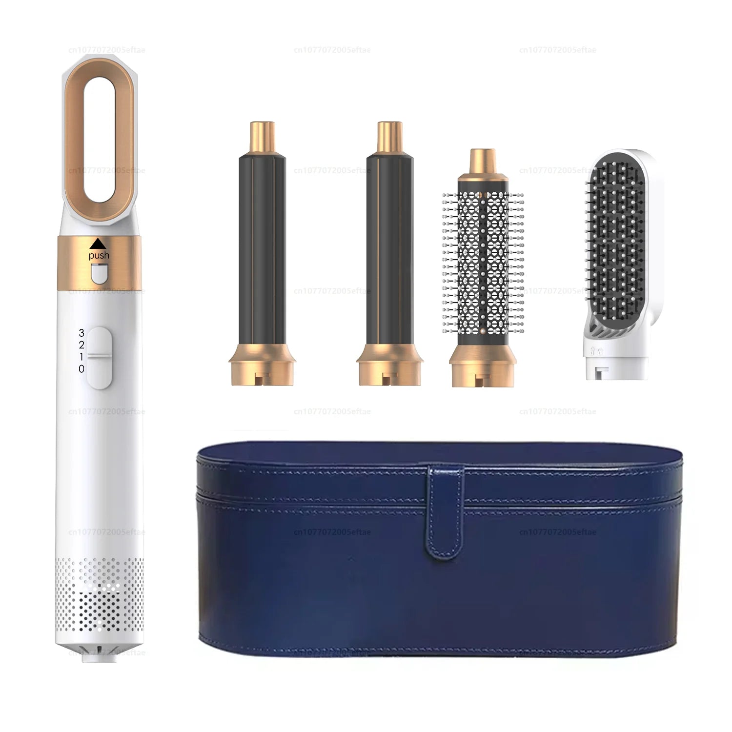 5 In 1 Hair Dryer Hot Air Comb For Styling - Smarsty