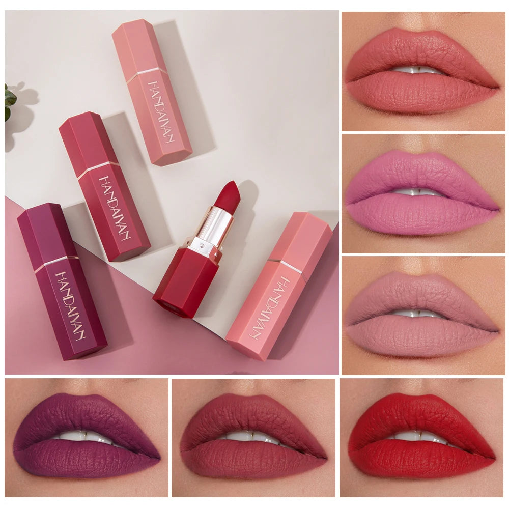Long-Lasting Matte Lipstick with Velvet Finish - Smarsty