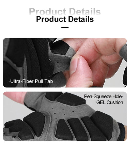 INBIKE Shockproof Gel Cycling Gloves Half Finger - Smarsty