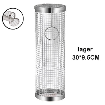 Stainless Steel BBQ Basket for Easy Grilling - Smarsty