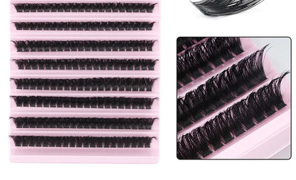 MIAOJIE DIY Eyelash Set with 200 Individual Lashes - Smarsty