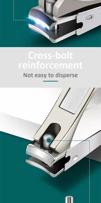 Stainless Steel Nail Clippers with Anti Splash Design - Smarsty
