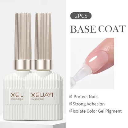 Clear Building Nail Gel Base Coat for Stronger Extensions - Smarsty