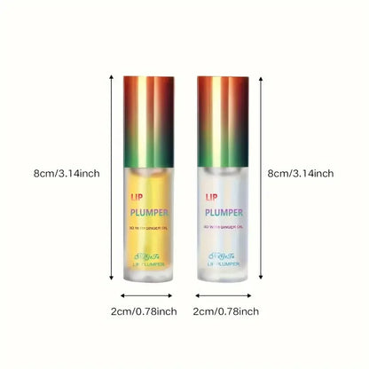 Ginger and Mint Lip Plumper Oil for Fuller Lips - Smarsty