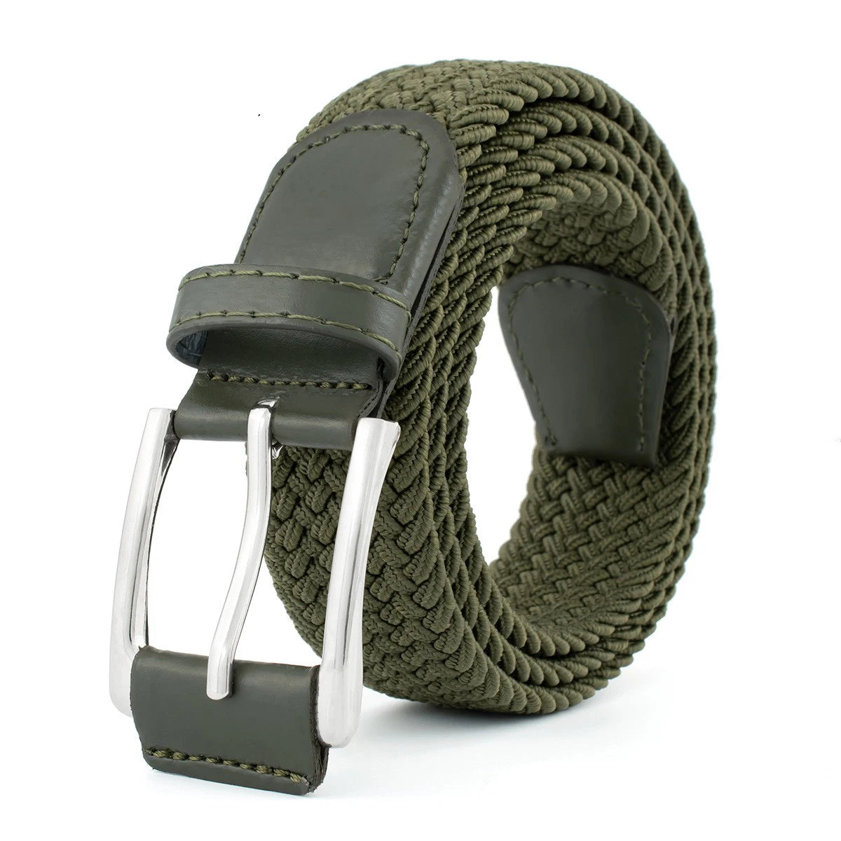 Luxury Elastic Woven Belt Adjustable Casual Golf Waistband - Smarsty