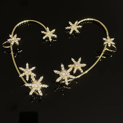 Luxury Crystal Butterfly Clip Earrings for Stylish Women - Smarsty