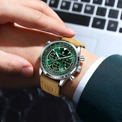 Luxury Waterproof Quartz Chronograph Watch for Men - Smarsty