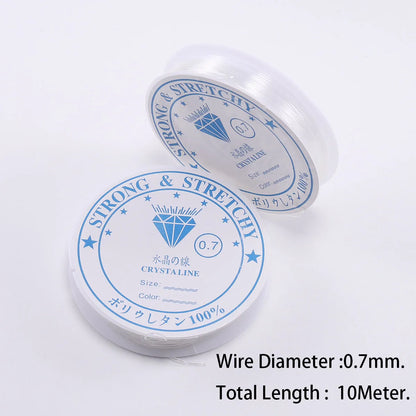 Transparent Elastic Cord For Jewelry Making Durable - Smarsty