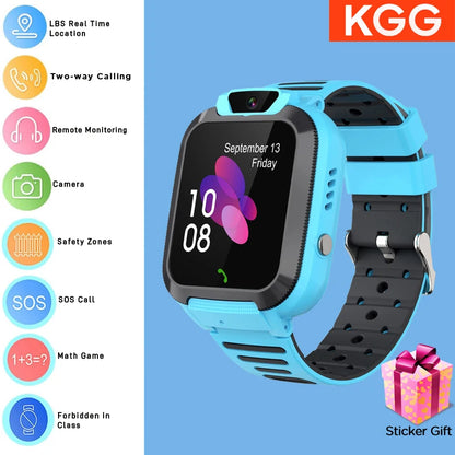 Kids Smart Watch with SOS Feature and Waterproof Design - Smarsty