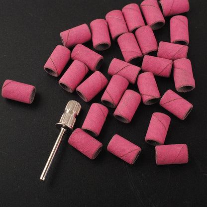 100 Pcs Sanding Bands Set for Nail Drill Care - Smarsty