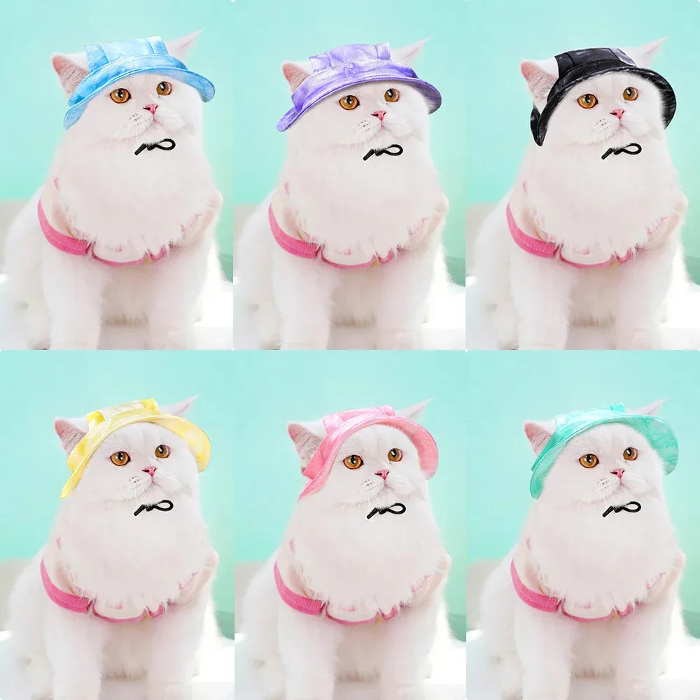 Adjustable Breathable Cat Sunhat for Summer Outdoor Fun - Smarsty