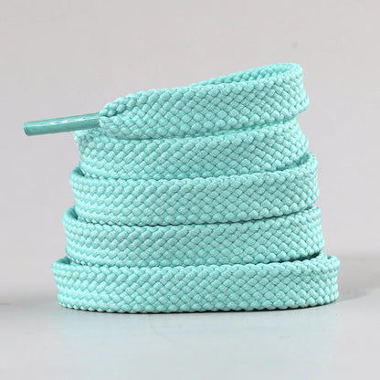 New Flat Classic Shoelaces for Sneakers Casual Shoe laces White Black Sports Shoelace Shoes Balanc String Shoe Accessories - Smarsty