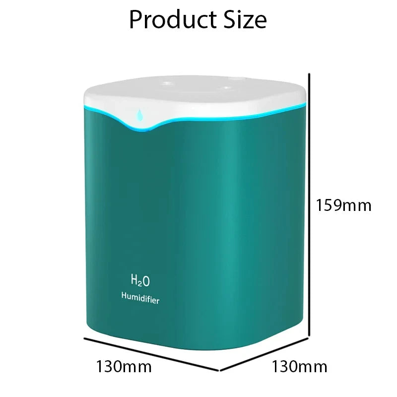 Large Capacity Dual Spray USB Humidifier for Home - Smarsty