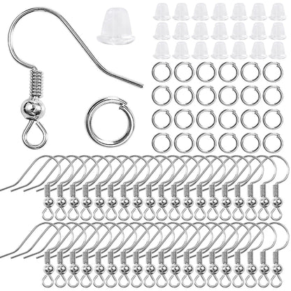 300Pcs Hypoallergenic Earring Backs Clear Secure Set - Smarsty