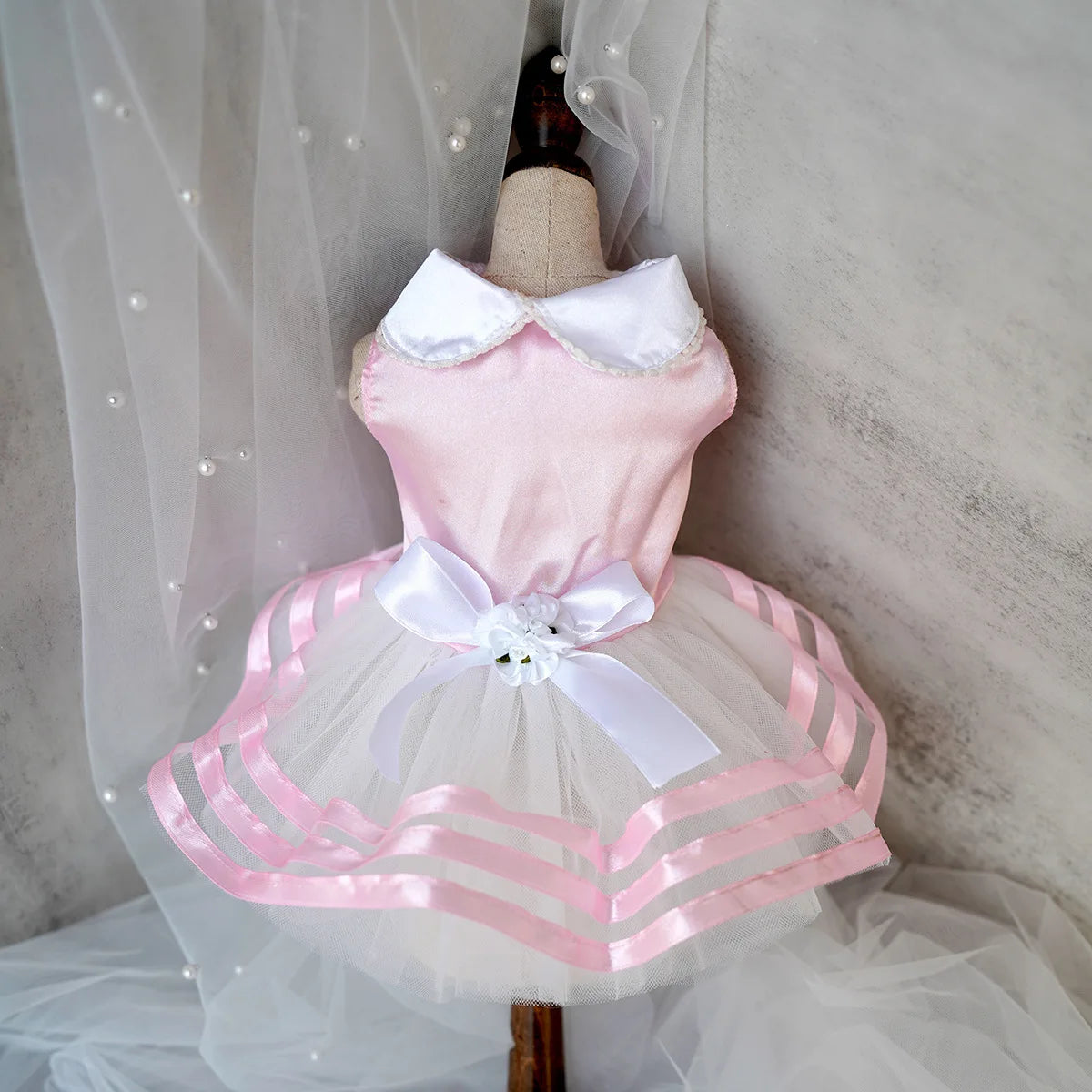 Summer Princess Dog Dress for Small Dogs - Smarsty