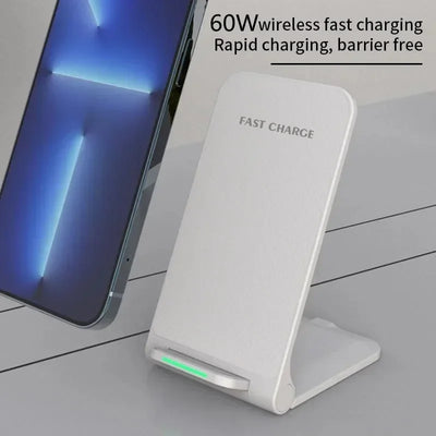 Wireless Charger Station With Stand And Fast Charging - Smarsty