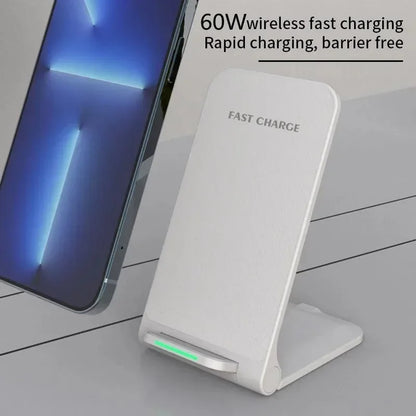 Wireless Charger Station With Stand And Fast Charging - Smarsty