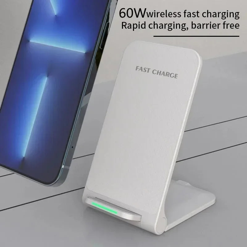 Wireless Charger Station With Stand And Fast Charging - Smarsty