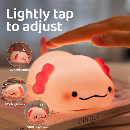 Cute Penguin Night Light Rechargeable Silicone Lamp for Kids - Smarsty