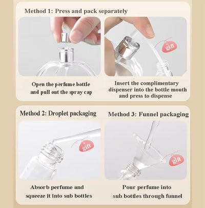 Portable 8ml Perfume Atomizer for Travel Essentials - Smarsty