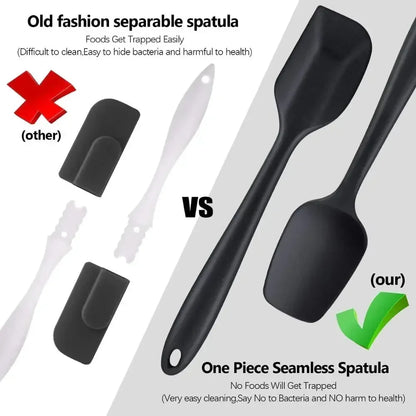 Silicone Spatula Set for Baking Non Stick Heat Resistant - Smarsty