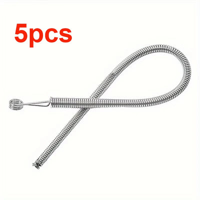 Bendable Spring Drawstring Threader Clip Pants Hoodies Elastic Band Lace Cord Flexible Drawstring Thread DIY Sewing Accessories - Smarsty