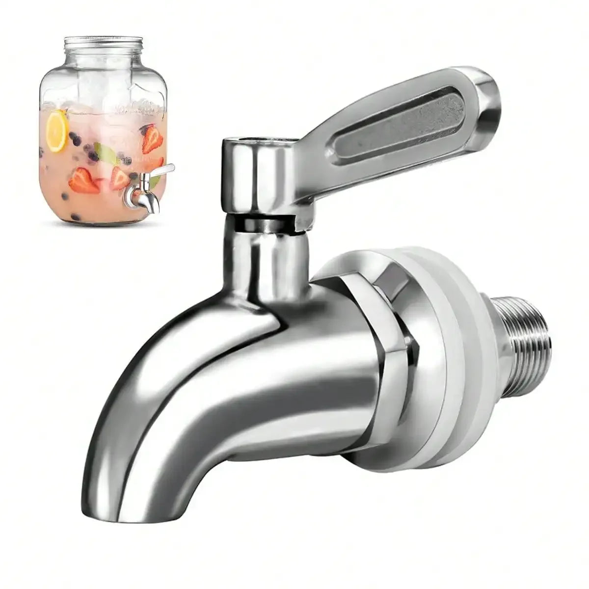 Stainless Steel Beverage Dispenser Spigot for Easy Pouring - Smarsty