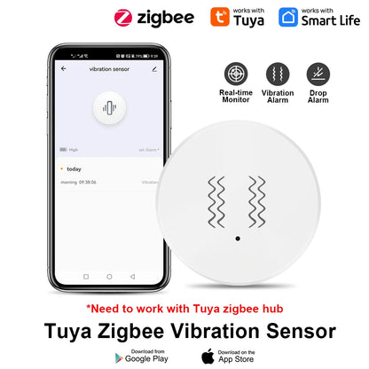 Zigbee Vibration Sensor with Real-Time Motion Alerts - Smarsty