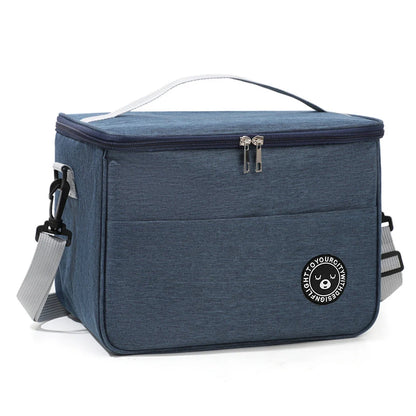 Insulated Lunch Bag Square Bento Bag with Aluminum Foil - Smarsty