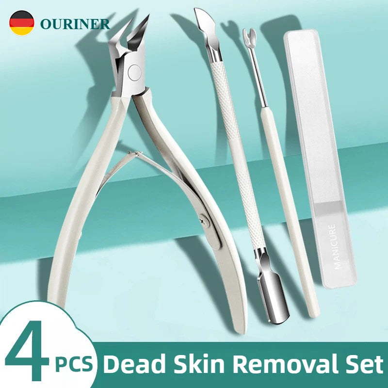 Professional Toe Nail Clipper Set for Ingrown Toenails - Smarsty