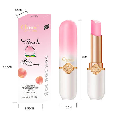 O'CHEAL Color Changing Lip Balm Moisturizing And Waterproof - Smarsty