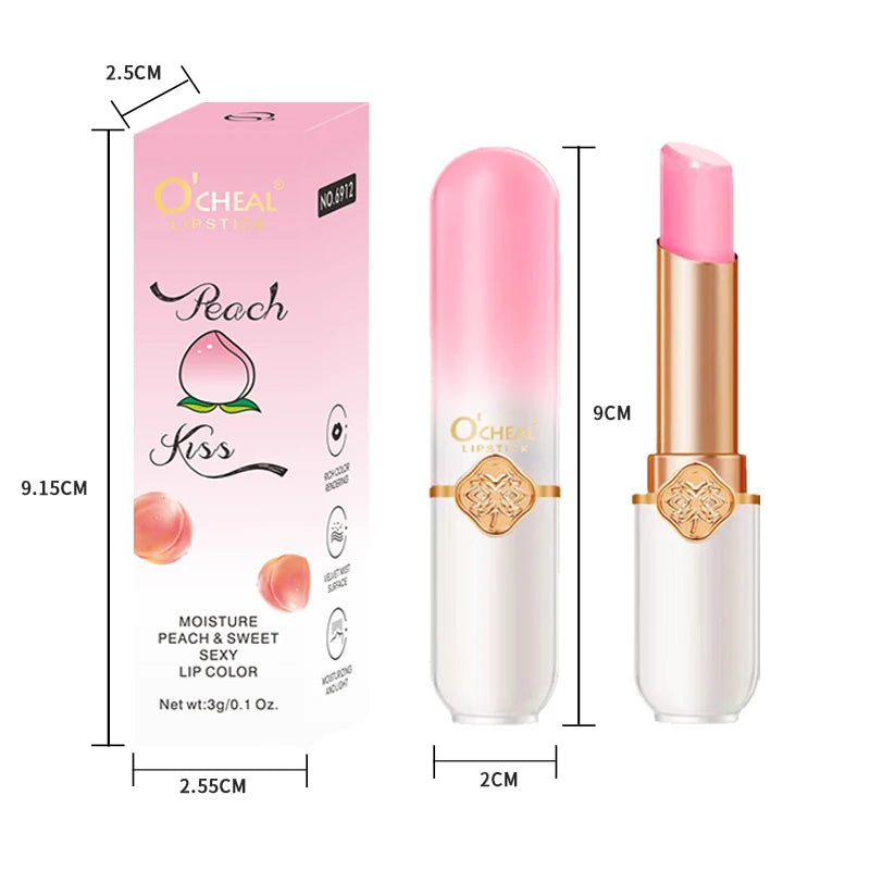 O'CHEAL Color Changing Lip Balm Moisturizing And Waterproof - Smarsty