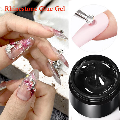 Born Pretty Rhinestones Glue Gel Set for Stunning Nails - Smarsty