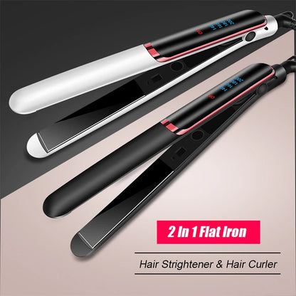 Ceramic Ionic Hair Straightener with Fast Heat-Up - Smarsty