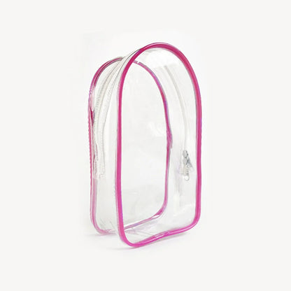 Colorful Transparent Protector Case Organizer Box for 17cm Labubu V3 Dolls Outdoor Display Bag With Keychain Doll Accessories by Smarsty