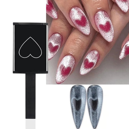 Cat Eye Nail Magnet Set for Stunning Nail Art - Smarsty