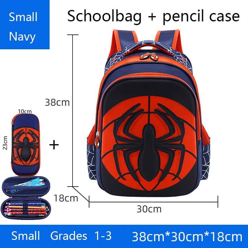 Spider Backpack and Pencil Case Set for Kids Waterproof - Smarsty
