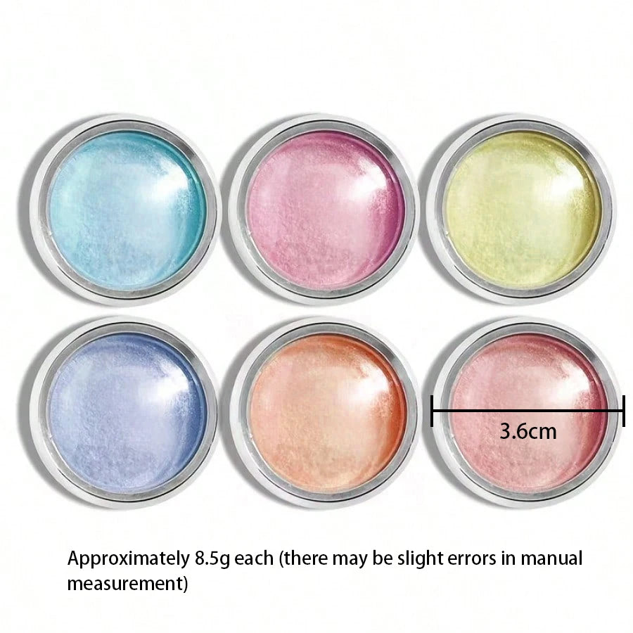 Shimmering Aurora Nail Powder Set for Stunning Holographic Effects - Smarsty