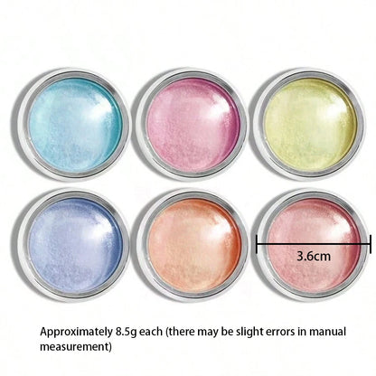 Shimmering Aurora Nail Powder Set for Holographic Effects - Smarsty