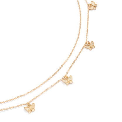 Classic Retro Butterfly Waist Belly Chain for Women - Smarsty