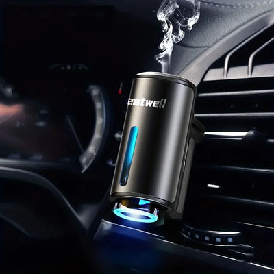 Smart Car Air Aromatherapy Diffuser, Fragrance Car Air fresheners with Six Adjustable, Humidifier Essential Oil Diffuser for V