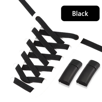 NEW NoTie Shoelaces Magnetic Shoe Laces Clip Flat Elastic Stretch Laces Sneakers Woman Men Children Casual Shoelace for AJ AF1 - Smarsty