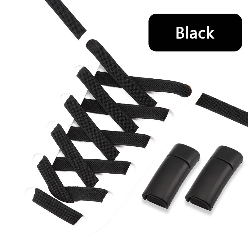 NEW NoTie Shoelaces Magnetic Shoe Laces Clip Flat Elastic Stretch Laces Sneakers Woman Men Children Casual Shoelace for AJ AF1